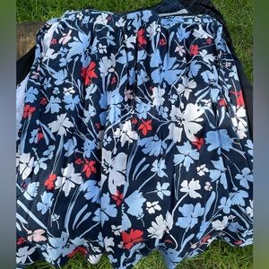 Colorful floral skirt, size 20